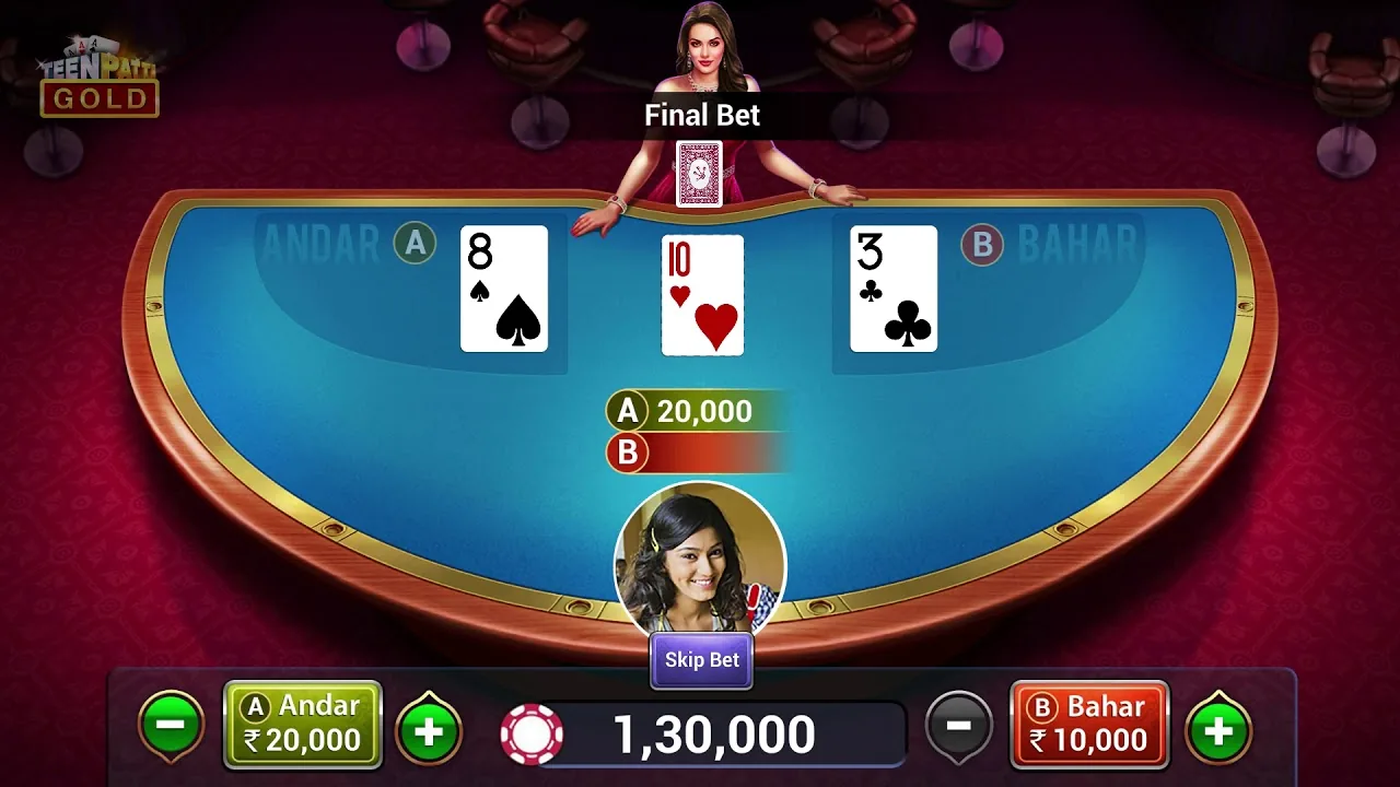 Table Games বিভাগের card table দৃশ্য